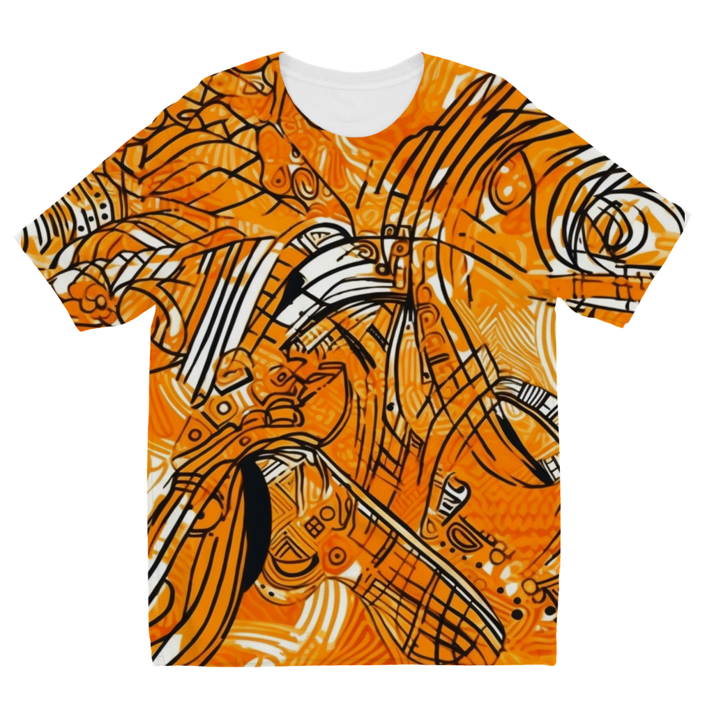 Maasai Magic| African Wax Print |  Kids T-Shirt