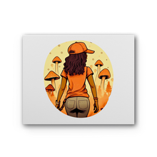 Load image into Gallery viewer, Mushroom Magic | Black Girl Wonder Lust | | Premium Stretched Canvas |
