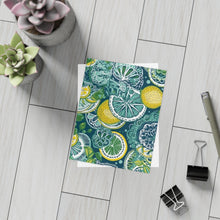 Load image into Gallery viewer, Lemons and Leaves: Lemonade brunch Lace| Postcard Bundles | envelopes included |
