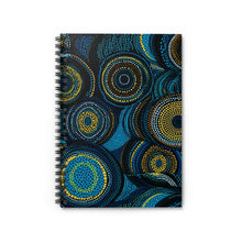 Load image into Gallery viewer, Spiral Notebook - Ruled Line | African Wax Print |
