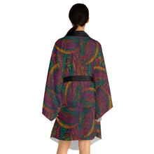 Load image into Gallery viewer, Tuareg Tempest |  Long Sleeve Robe | African  Wax Print |
