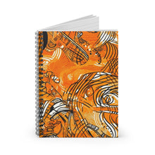 Load image into Gallery viewer, Maasai Magic | Spiral Notebook - Ruled Line | African Wax Print |
