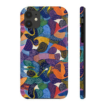 Load image into Gallery viewer, Stylish Kiki Collections iPhone Case | African Wax Print | Tough Phone Case | Shock Dispersion | Protective Cover|
