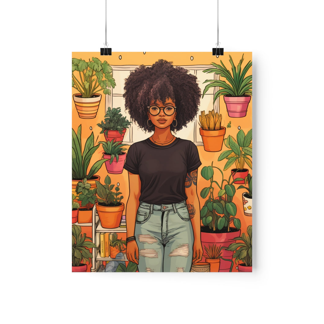 Plant Mom Collection | Tequlia Sunrise | Premium Matte Vertical Posters |