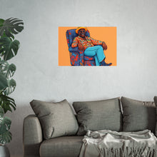 Load image into Gallery viewer, | Black &amp; Bold Collection | James Fine Art Posters | Black Man |
