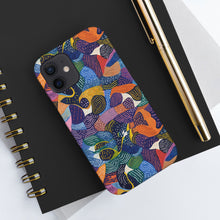 Load image into Gallery viewer, Stylish Kiki Collections iPhone Case | African Wax Print | Tough Phone Case | Shock Dispersion | Protective Cover|
