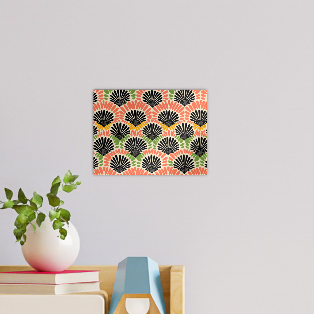 Adire Allure | African Wax Print | | Wall Tile | Wall Print |