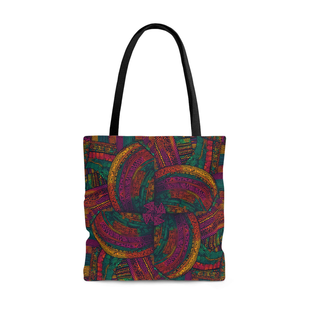 Mombo Waves | Tote Bag | African Wax Print