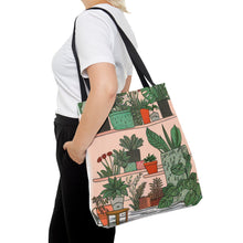 Load image into Gallery viewer, Plant Mom Collection |  Rose Tote Bag | Shopping Bag |
