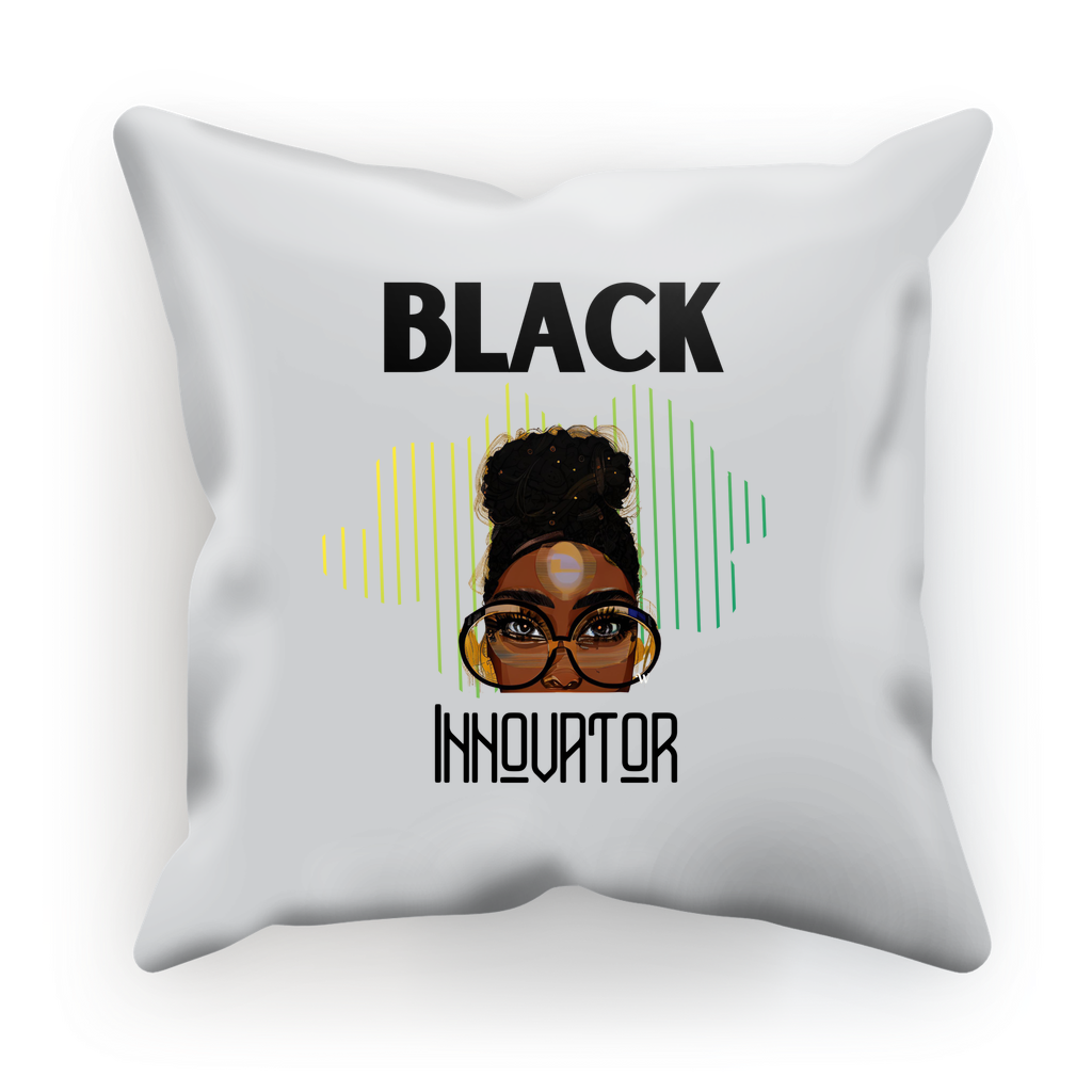 Black Innovator- Melon Magic  Cushion Cover