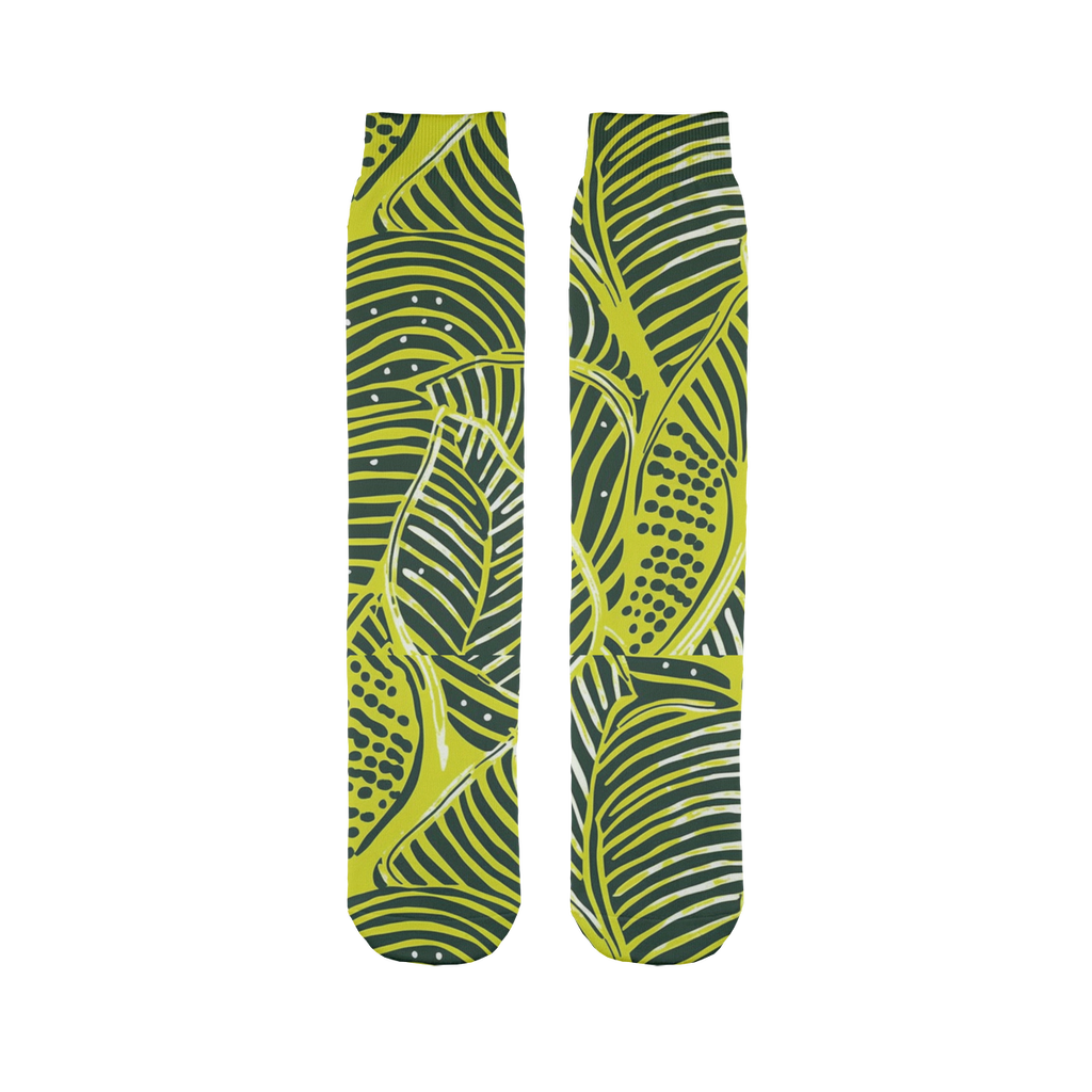 | Shweshwe Splendor | African Wax Print | | Tube Sock |