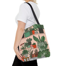 Load image into Gallery viewer, Plant Mom Collection |  Rose Tote Bag | Shopping Bag |
