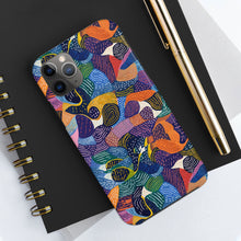 Load image into Gallery viewer, Stylish Kiki Collections iPhone Case | African Wax Print | Tough Phone Case | Shock Dispersion | Protective Cover|
