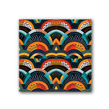 Load image into Gallery viewer, Zulu Warrior | African Wax print| | Premium Stretched Canvas |
