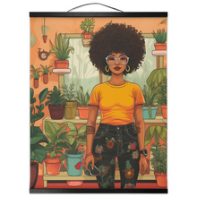 Load image into Gallery viewer, Plant Mom Collection | Amina Tangerine | Canvas |
