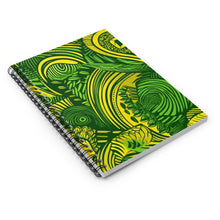 Load image into Gallery viewer, Spiral Notebook - Ruled Line | African Wax Print |
