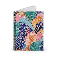 Load image into Gallery viewer, Spiral Notebook - Ruled Line | African Wax Print |
