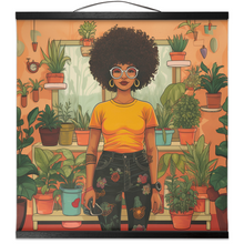 Load image into Gallery viewer, Plant Mom Collection | Amina Tangerine | Canvas |
