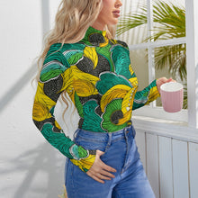 Load image into Gallery viewer, Women&#39;s Turtleneck Long Sleeve Bodysuit
