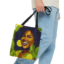 Load image into Gallery viewer, Lemon and Leaves Collection: Lemon Zest | Jemica Tote Bag | Vibrant |
