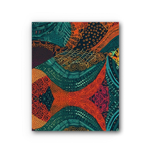 Load image into Gallery viewer, Kente Kaleidoscope| African Wax Print | African Pattern| &quot;Black Women Summer: Canvas
