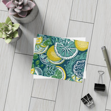 Load image into Gallery viewer, Lemons and Leaves: Lemonade brunch Lace| Postcard Bundles | envelopes included |
