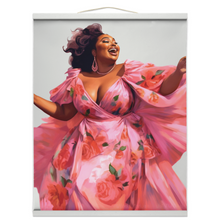 Load image into Gallery viewer, How We See Ourselves Collection | I Feel Beautiful  | Ayanna |  Hanging Canvas Print |
