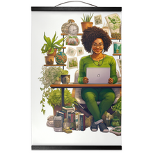 Load image into Gallery viewer, Black In Tech | Zahara | Canvas |
