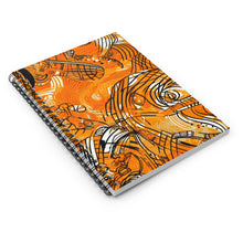 Load image into Gallery viewer, Maasai Magic | Spiral Notebook - Ruled Line | African Wax Print |
