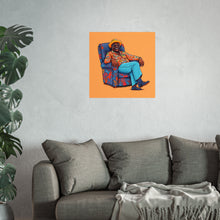 Load image into Gallery viewer, | Black &amp; Bold Collection | James Fine Art Posters | Black Man |
