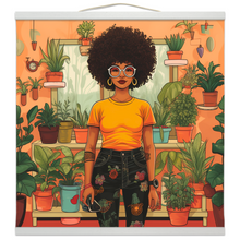 Load image into Gallery viewer, Plant Mom Collection | Amina Tangerine | Canvas |
