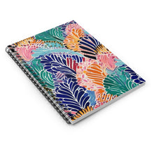 Load image into Gallery viewer, Spiral Notebook - Ruled Line | African Wax Print |
