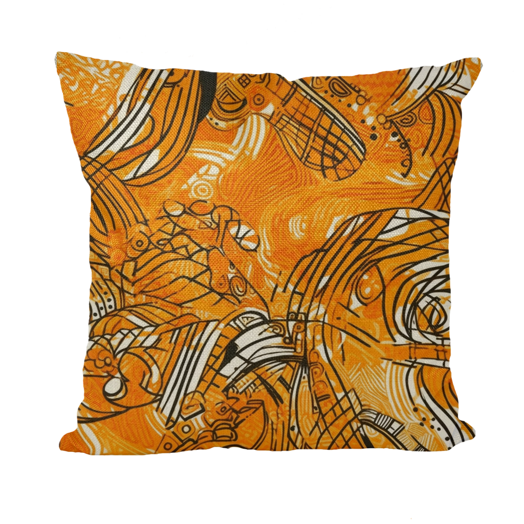 Maasai Magic| African Wax Print | Throw Pillows