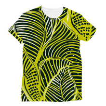 Load image into Gallery viewer, | Shweshwe Splendor | African Wax Print | | Classic Women&#39;s T-Shirt | Short Sleeve |
