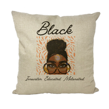 Load image into Gallery viewer, Black In Tech Collection | Black Innovator | | Throw Pillows |
