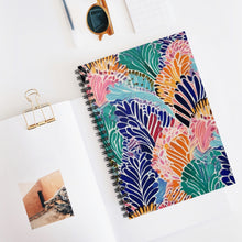 Load image into Gallery viewer, Spiral Notebook - Ruled Line | African Wax Print |
