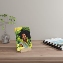 Load image into Gallery viewer, Lemon and Leaves Collection: Lemon Zest | Anika Gallery Board with Stand |
