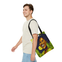 Load image into Gallery viewer, Lemon and Leaves Collection: Lemon Zest | Jemica Tote Bag | Vibrant |
