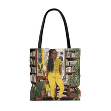 Load image into Gallery viewer, Black Girls Read Collection | Janell | Tote Bag | Bold and Beautiful | African Wax Print
