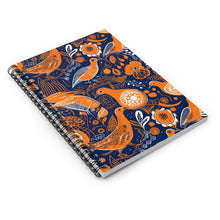 Load image into Gallery viewer, Spiral Notebook - Ruled Line | African Wax Print |
