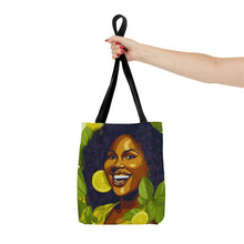 Load image into Gallery viewer, Lemon and Leaves Collection: Lemon Zest | Jemica Tote Bag | Vibrant |
