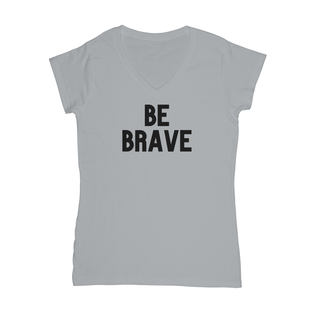 Be Collection | Fearless Moments | Classic Women's V-Neck T-Shirt