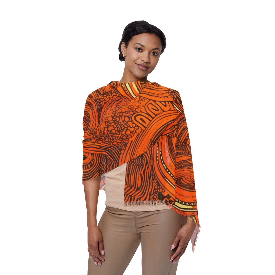 Maasai Magic| Light Scarf | African Wax Print |