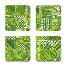 Load image into Gallery viewer, Sankofa Splendor | African Wax Print | | Coasters Pack of Four |
