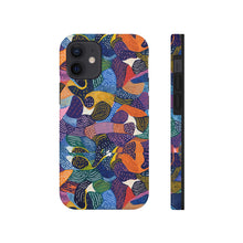 Load image into Gallery viewer, Stylish Kiki Collections iPhone Case | African Wax Print | Tough Phone Case | Shock Dispersion | Protective Cover|
