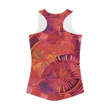 Load image into Gallery viewer, Serengeti Sunset | African Wax Print |  Women Performance Yoga Tank Top
