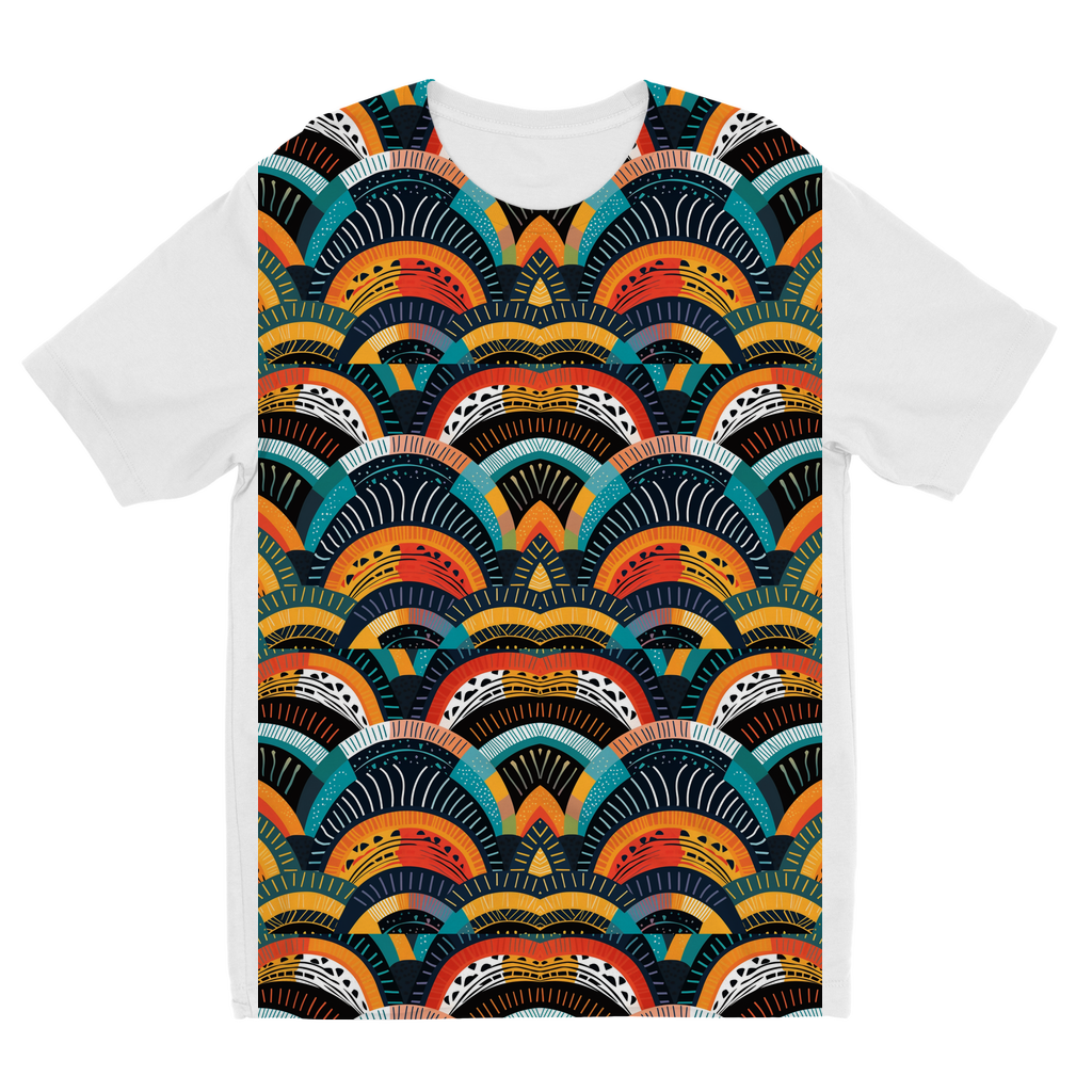 Zulu Warrior | African Wax print|  Kids T-Shirt