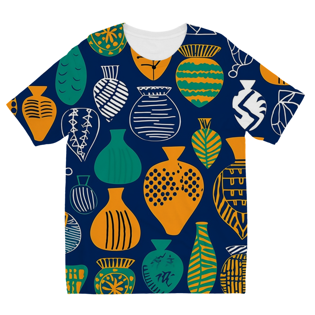 Venda Vibrance| African Wax Pattern| African Print  Kids T-Shirt