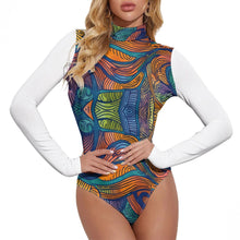 Load image into Gallery viewer, Women&#39;s Turtleneck Long Sleeve Bodysuit
