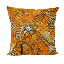 Load image into Gallery viewer, Maasai Magic| African Wax Print | Throw Pillow with Insert
